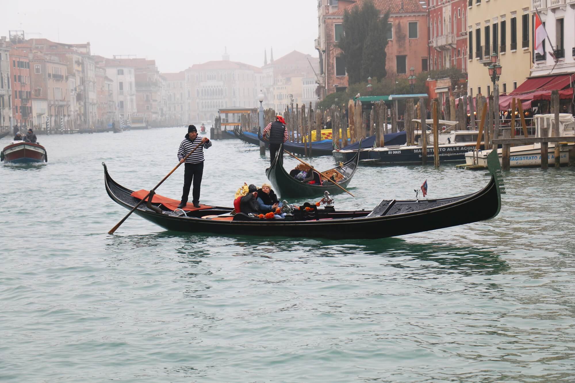 Benátky Taliansko gondoly