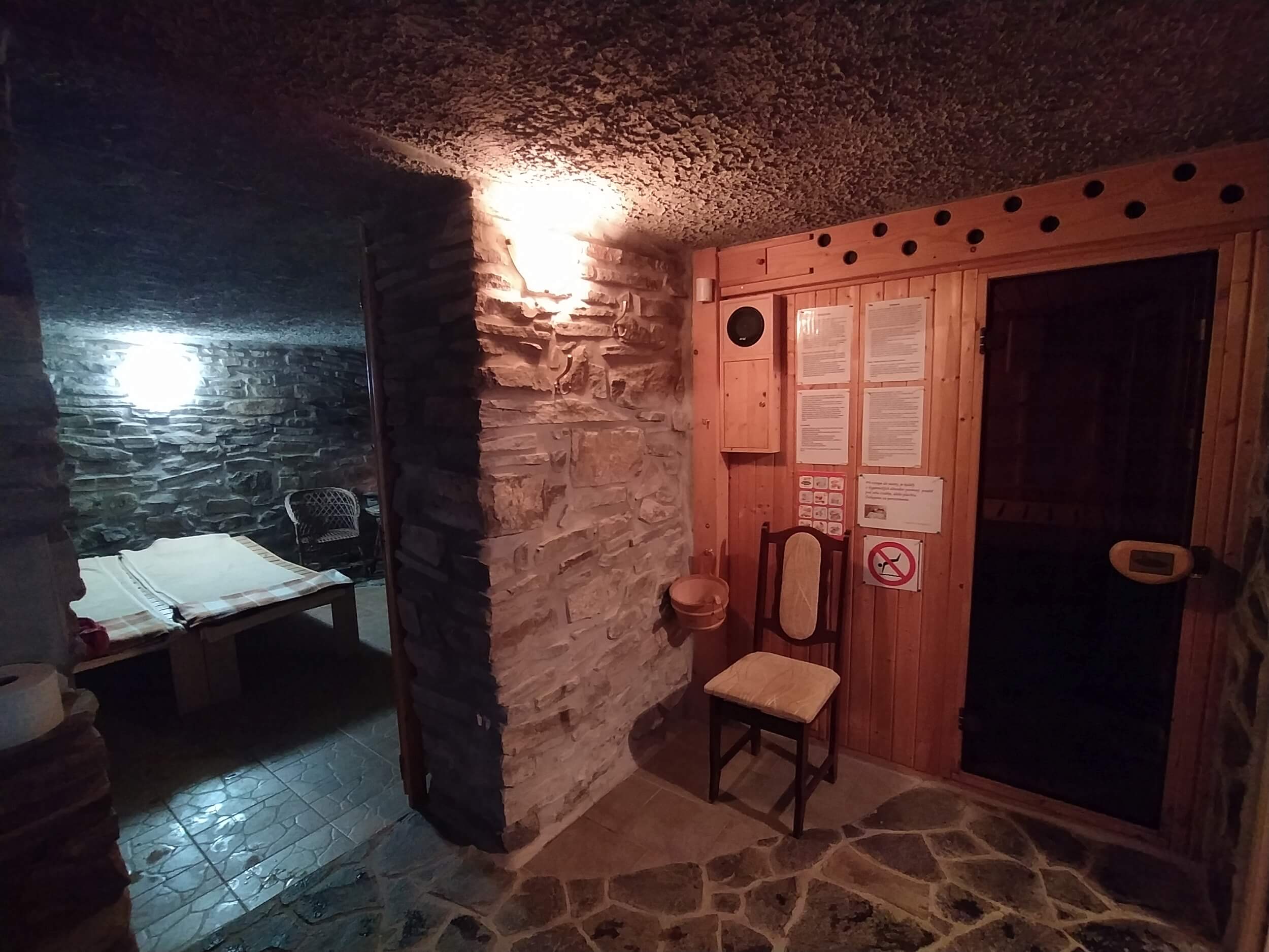 Sauna v Zamagurskom dome
